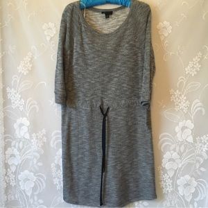 AB Studio Grey Sweatshirt Dress